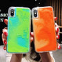 Candy Color Neon Dynamic Liquid Phone Case for iPhone