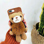 Cute Fluffy Doll Teddy Bear Phone Case iPhone