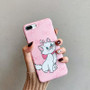 Cute Marie Cat Cartoon Case For iPhone Back Cover