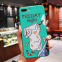Creativity Monday Five Lazy Cat For iPhone X Phone Case
