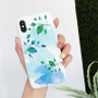 Colorful Leaf Phone Case For iphone Back Cover