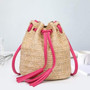 Summer Style Beach Shoulder Bag Casual Travel Straw Bag