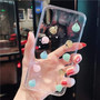 Glitter Laser Shell Cell Phone Case Transparent iPhone Case