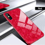 Tempered Glass Cases iphone Luxury Bling Shell Back Cover