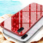 Tempered Glass Cases iphone Luxury Bling Shell Back Cover