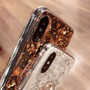 Crystal Coin Golden Sliver Phone Case for iphone Glitter Transparent Back Cover