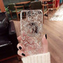 Crystal Coin Golden Sliver Phone Case for iphone Glitter Transparent Back Cover