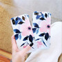 Holding hands Matte Flower Phone Case Back Cover