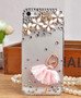 Cute Transparent Crystal For iPhone Case Clear Cell Phone Cover