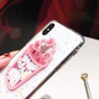 3D Dynamic Cute Ice Cream Phone Case For iphone Glitter Bling Back Cover