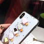 3D Summer Ice Cream Phone Case For iPhone Clear Cover
