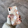 Simple Square Marble Phone Cases for iPhone