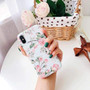 Pink Daisy Floral Painted iPhone Case