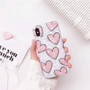 Love Heart Glitter Sequins Phone Cases For iPhone