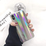 Shiny Aurora Laser Mirror Case for iPhone