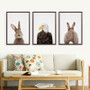 Nordic Style Poster Posters And Prints Rabbit Animal Wall Pictures For Living Room Mouse Wall Art Canvas Painting Unframed