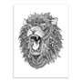 Modern Abstract Black White Animal Head Lion Tiger Art Print Poster Wall Picture Canvas Painting No Frame Home Living Room Decor