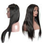 Straight Wave 360 Lace Frontal Wig Pre Plucked With Baby 180% Density Brazilian Lace Front Human Hair Wigs Prosa Remy