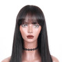 360 lace Frontal Wig Pre Plucked With Baby Hair Straight Brazilian Lace Front Human Hair Wigs With Bangs For Women  Prosa Remy