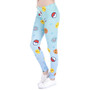 Women Leggings Unicorn And Sweets Printing leggins Fitness legging Sexy High waist Woman pants