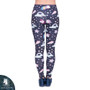 Women Legging Unicorns Navy Printing Leggings Fashion Cozy High Waist Woman Pants