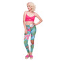 Women Legging Coconut Flamingo Printing Leggings Fashion Slim High Waist Woman Pants