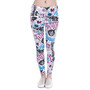 Women Leggings Dummy Doodle Printing Leggins Fitness Legging Sexy High Waist Woman Pants