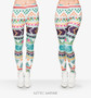 Aztec Printing legins Punk Women's Legging Stretchy Trousers Casual Slim fit Pants Leggings