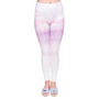 Women Legging Pinkfloor Printing Leggings Fashion Elegant High Waist Woman Pants