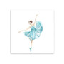 Watercolor Ballet Dance Girl Canvas Art Print Painting Poster,  Wall Pictures for Home Decoration, Wall Art Decor CM035