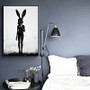 Rabbit Moon Posters And Prints Wall Art Canvas Painting Cuadros Wall Pictures For Living Room Nordic Poster Canvas Art Unframed