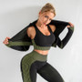 Women yoga set gym clothing Female Sport fitness suit Running Clothes yoga top+  Leggings women Seamless gym yoga bra suits S-XL