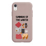 Winter Summary Cute Pink iPhone Case Silicone Phone Cover