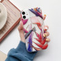 Vintage Flamingo Banana Leaf Floral Phone Case