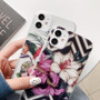 Vintage Flamingo Banana Leaf Floral Phone Case