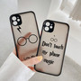 Candy Art Magic Harry Potter Quotes Phone Case For iPhone