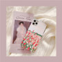 INS Art Oil Painting Cute Flowers Phone Case For iPhone 11 Pro Max