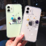 Cute iPhone Case Astronaut Phone Case Soft Corner Bumper Cover