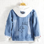 Spring Miyazaki Hayao Totoro hoodie Anime Jeans Coat