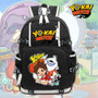 Game Yo-Kai Watch School Unisex Laptop Shoulder Backpack