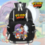 Game Yo-Kai Watch School Unisex Laptop Shoulder Backpack