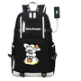 Japanese Anime Neko Atsume USB Backpack