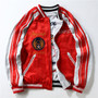 Streetwear Double-Sided Embroidery Baseball Jackets