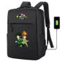 My Hero Academia usb charging canvas Laptop Backpack