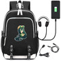 My Hero Academia USB Charging school canvas Backpack