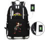 Anime My Hero Academia Laptop External USB Charge Backpack