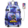 My Hero Academia travel usb charging canvas Laptop Backpack