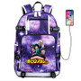 My Hero Academia travel usb charging canvas Laptop Backpack