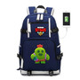 Brawl Stars printing USB Charger backpack