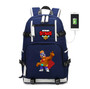 Brawl Stars printing USB Charger backpack